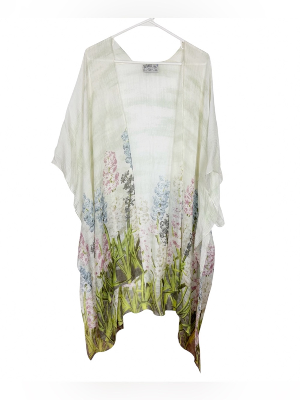One Hundred Stars Hyacinth Kimono Floral Artsy Feminine